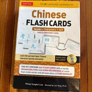 Chinese Flash Cards Kit Volume 1: Hsk Elementary Level: Characters